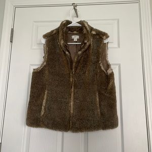 The Loft Faux Fur Vest